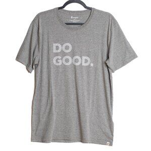 Cotopaxi Do Good T-Shirt in Heather Grey Men's Size Large NWOT